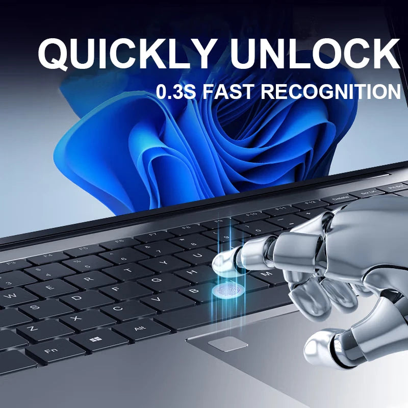 15.6 Inch Intel Core i7 Laptop with Fingerprint Unlock