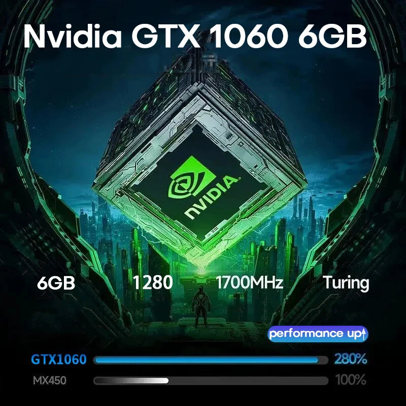 Xiaman 16 Inch Gaming Laptop with Intel Core i7 and GTX 1060