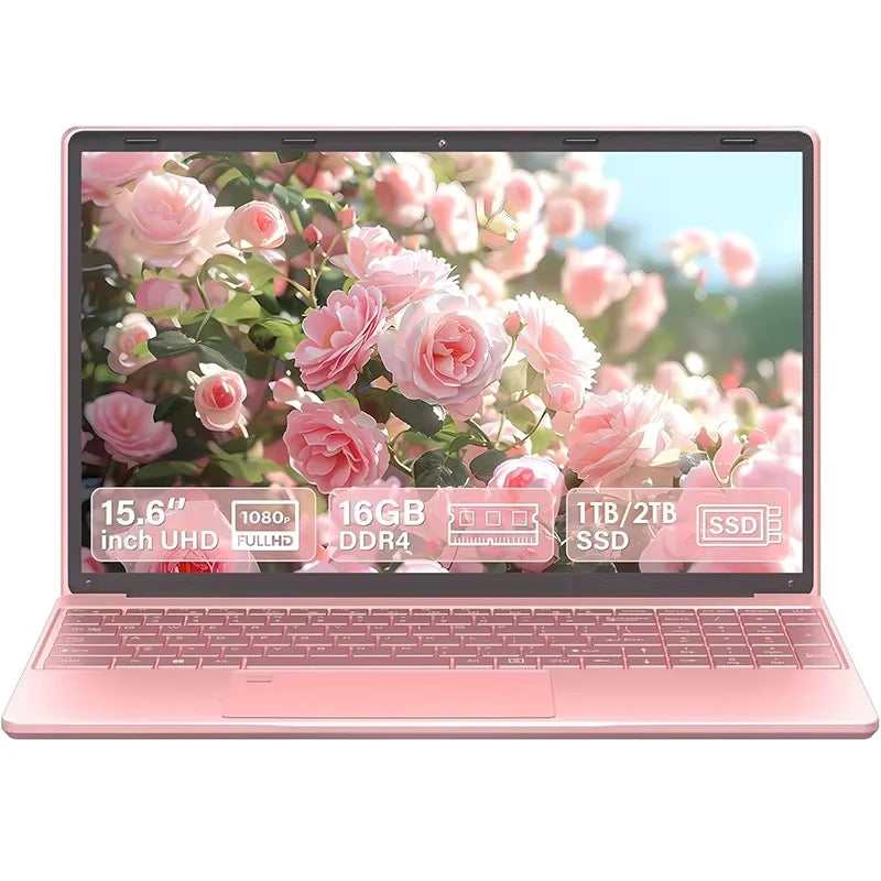 15.6 Inch Intel Celeron Laptop With 16GB RAM And 1TB SSD