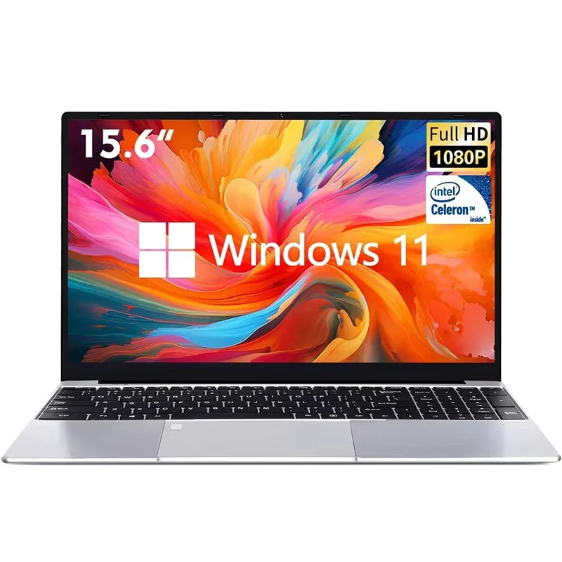 15.6 Inch Intel Celeron Laptop With 16GB RAM And 1TB SSD