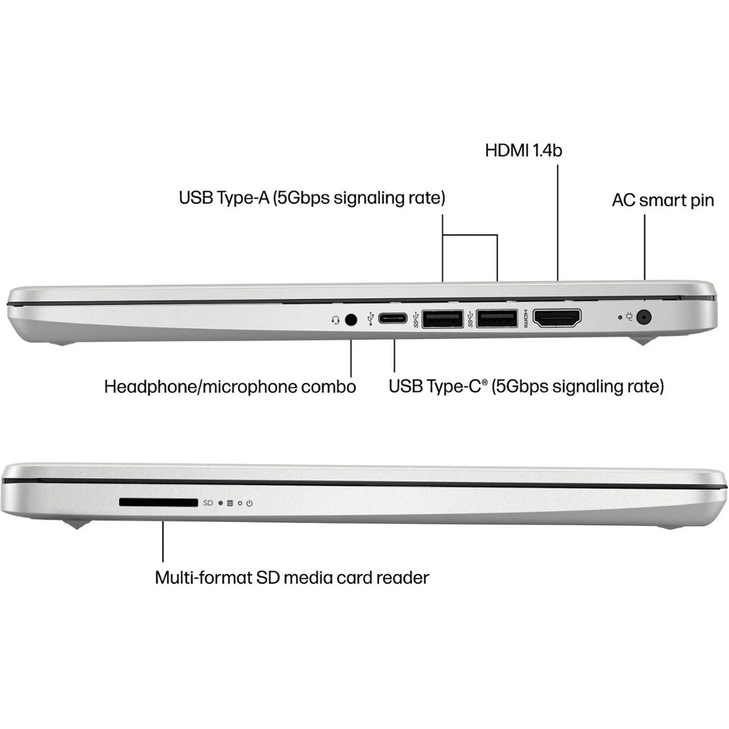 HP 14 Inch Business Laptop with Up to 16GB RAM and 384GB Storage