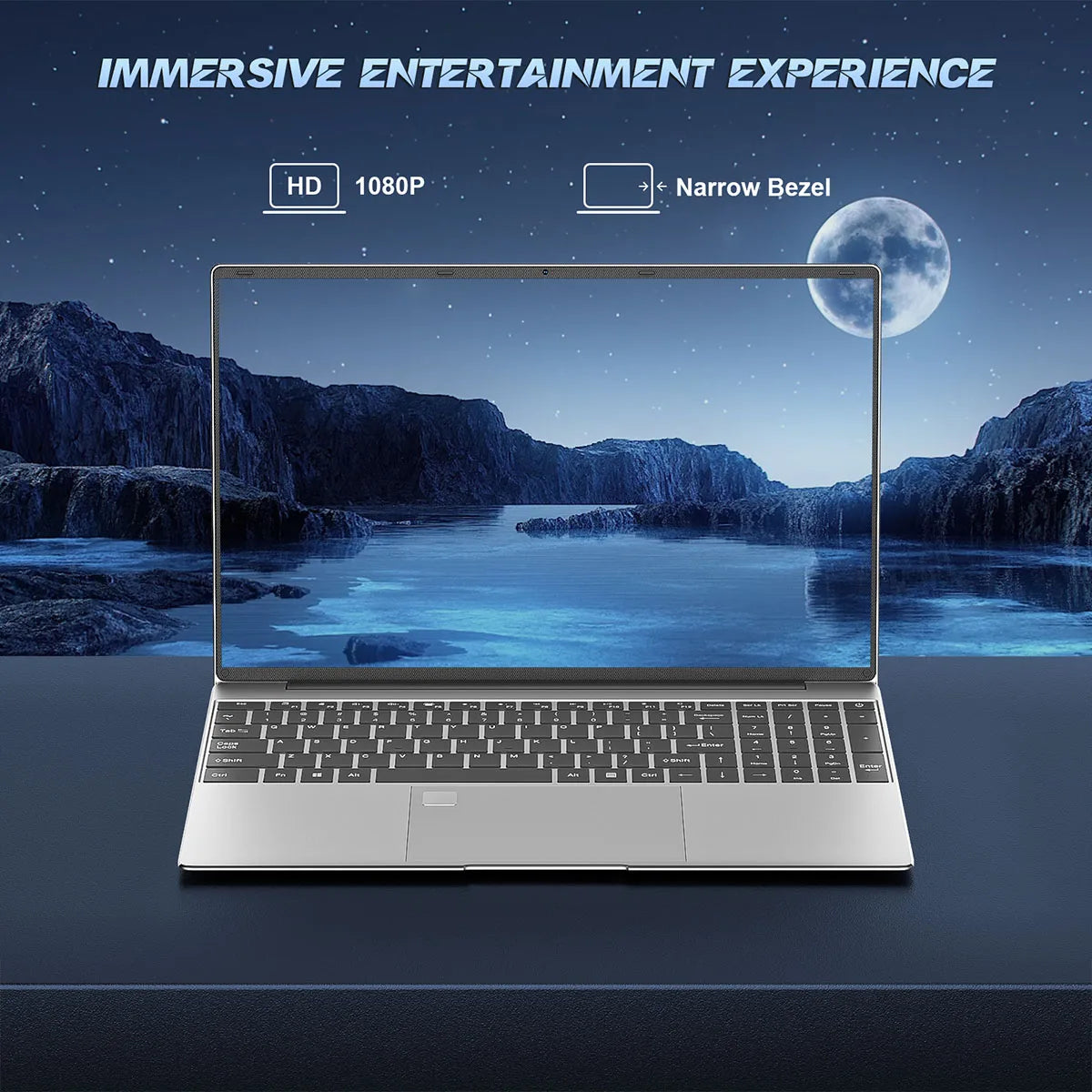 15.6 Inch Intel Celeron Laptop with 32GB RAM and 2TB SSD