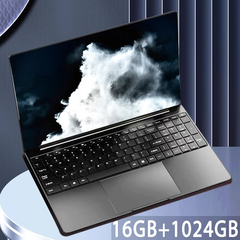15.6 Inch Intel Celeron Laptop with 32GB RAM and 2TB SSD