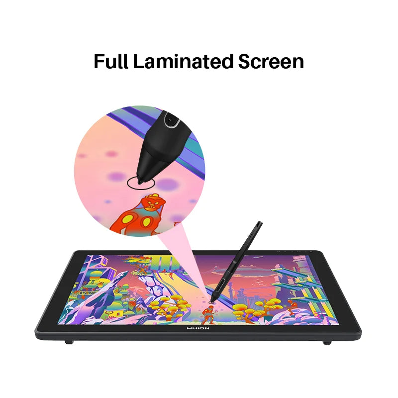 HUION Kamvas 24 Plus Graphics Tablet Monitor with High Color Accuracy