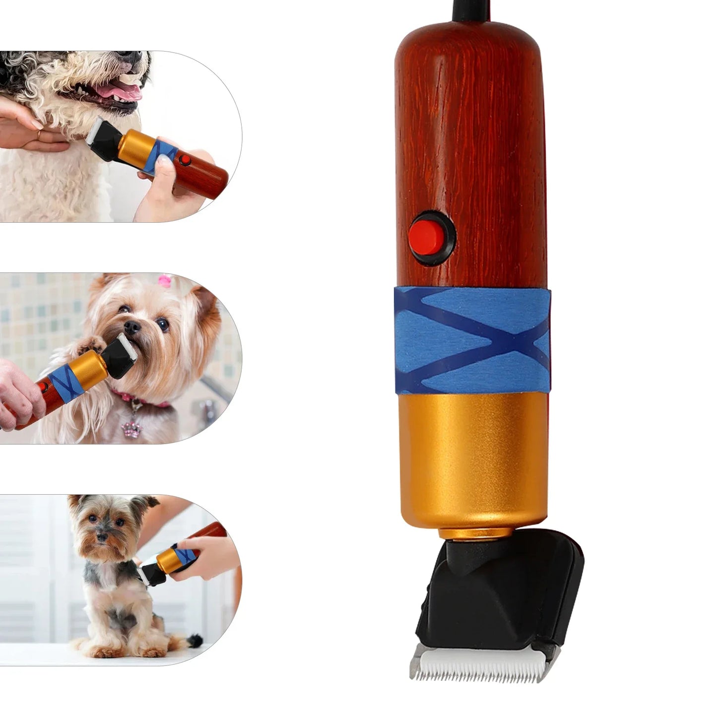 Professional Dog Hair Clipper for Easy Grooming and Precision Trimming