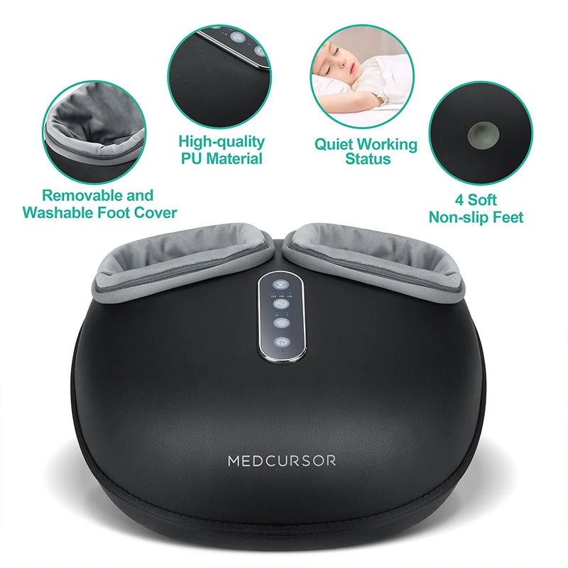 Medcursor Electric Foot Massager for Deep Pain Relief
