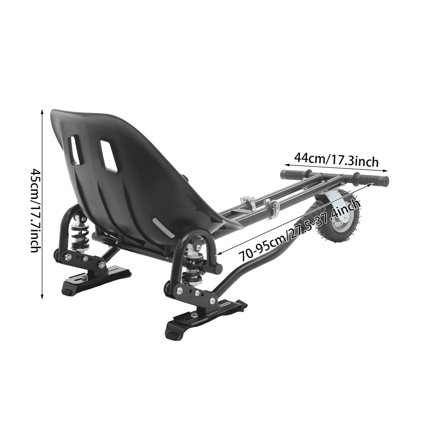 Adjustable Hoverboard Seat Attachment for Fun Riding