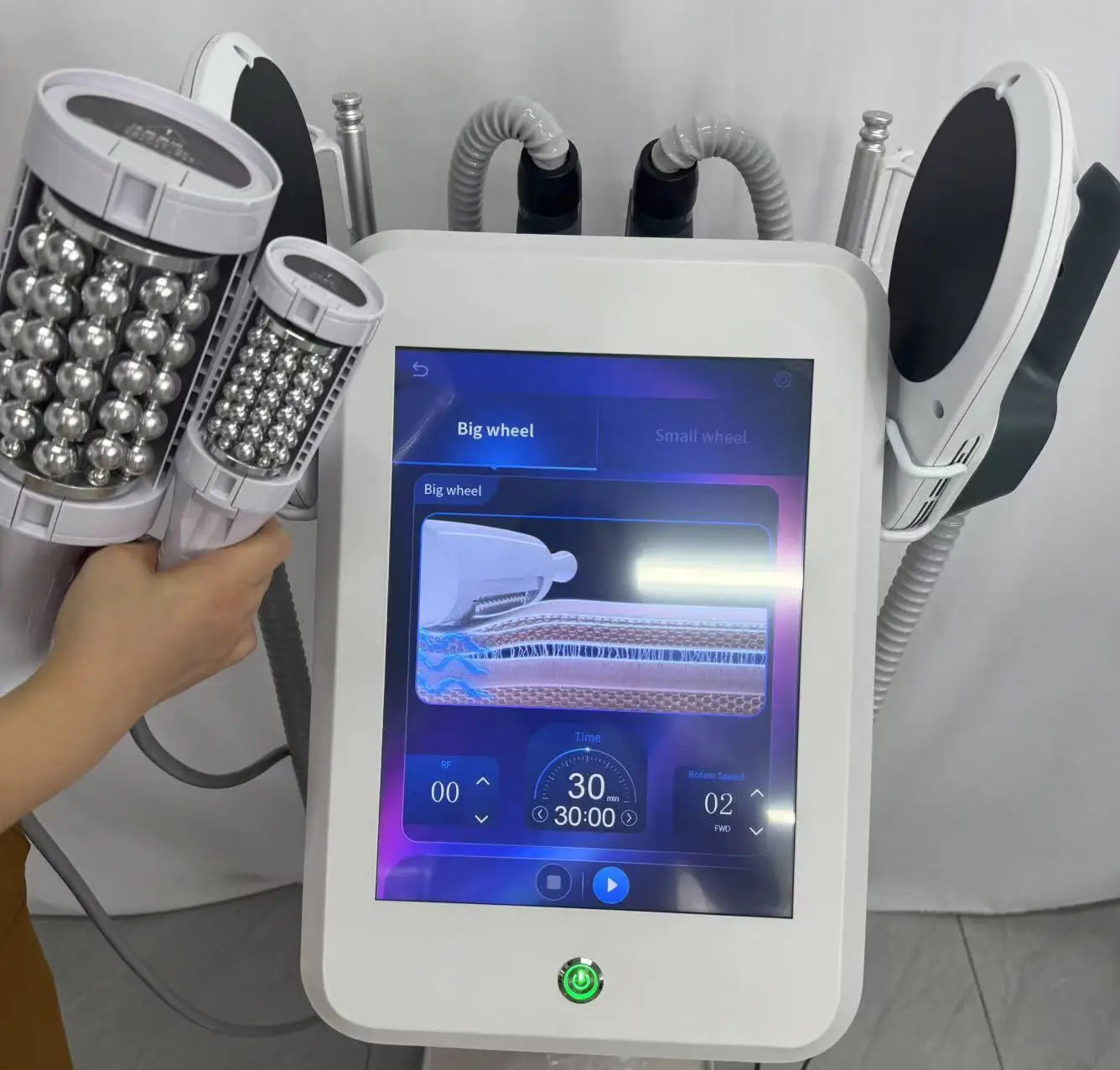 Slimming Massage Roller with 360 Degree Vibration for Fat Removal