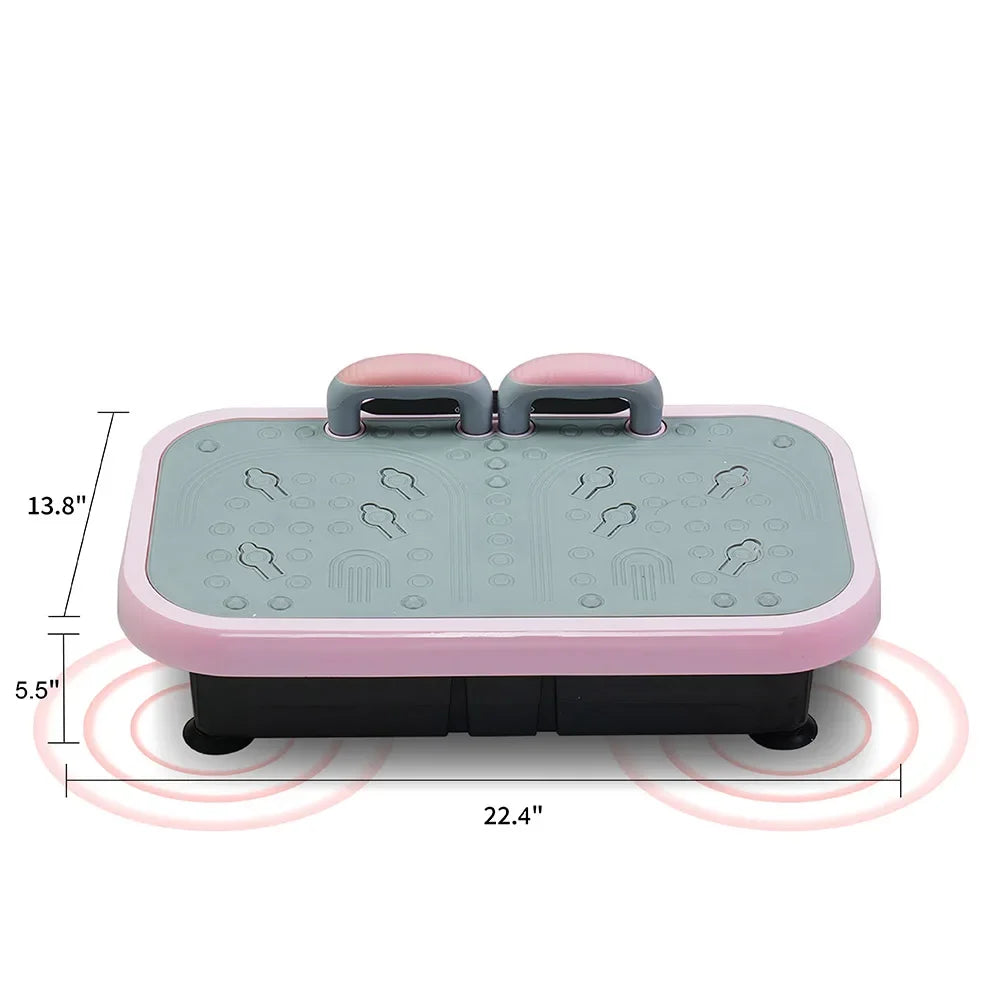 Vibration Fitness Massager with Handle for Fat Burning and Weight Loss