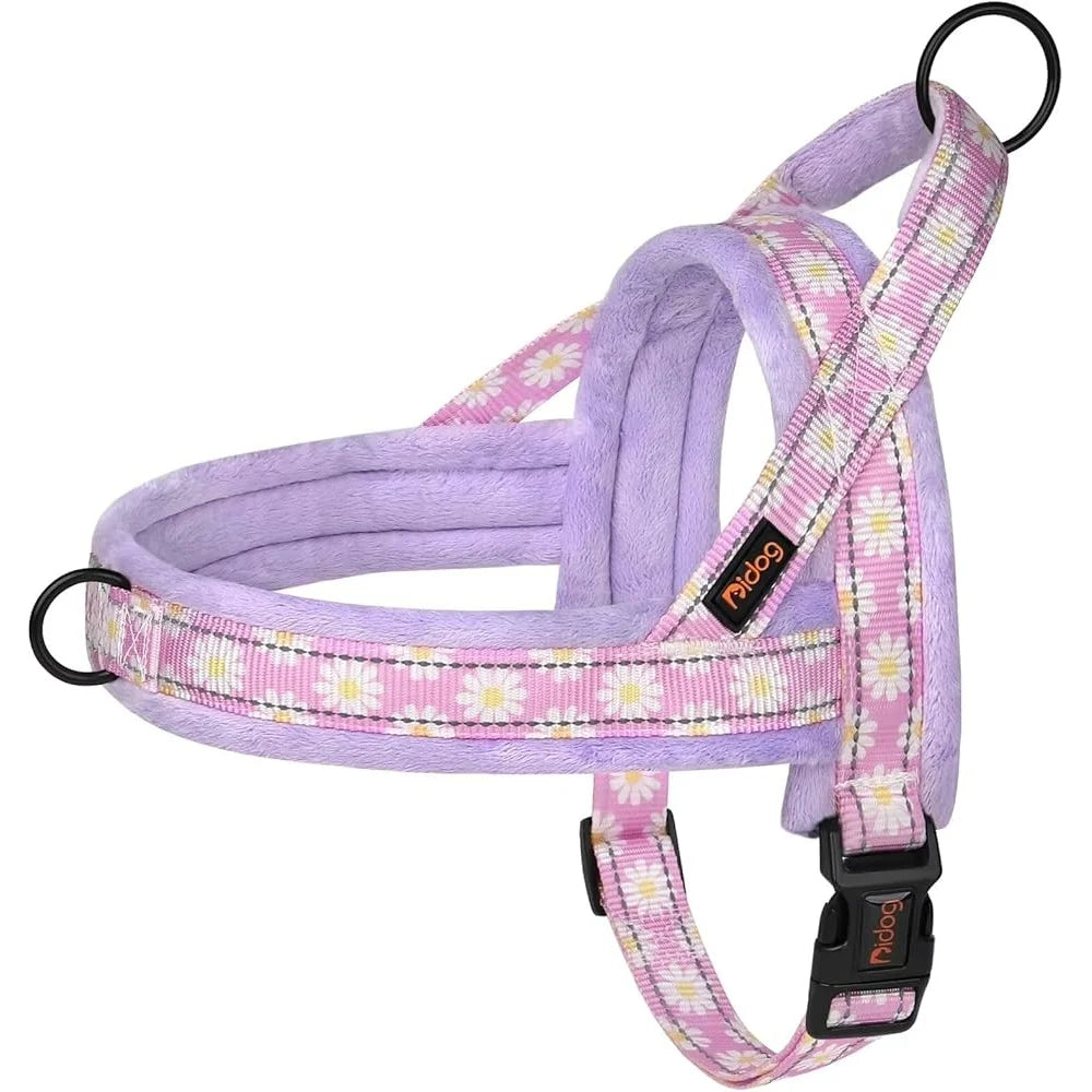 No Pull Dog Harness Soft Padded Adjustable Reflective Comfort