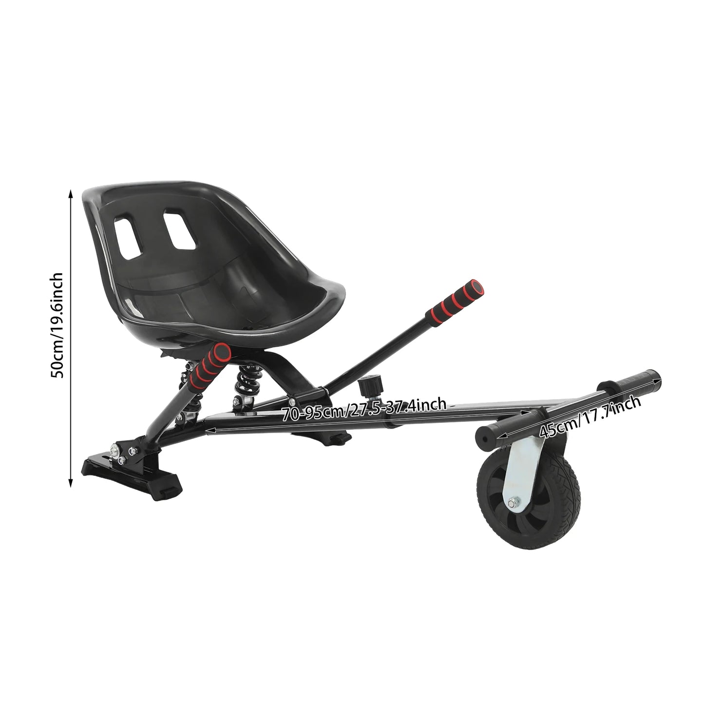 Adjustable Hoverboard Seat Attachment for Fun Riding