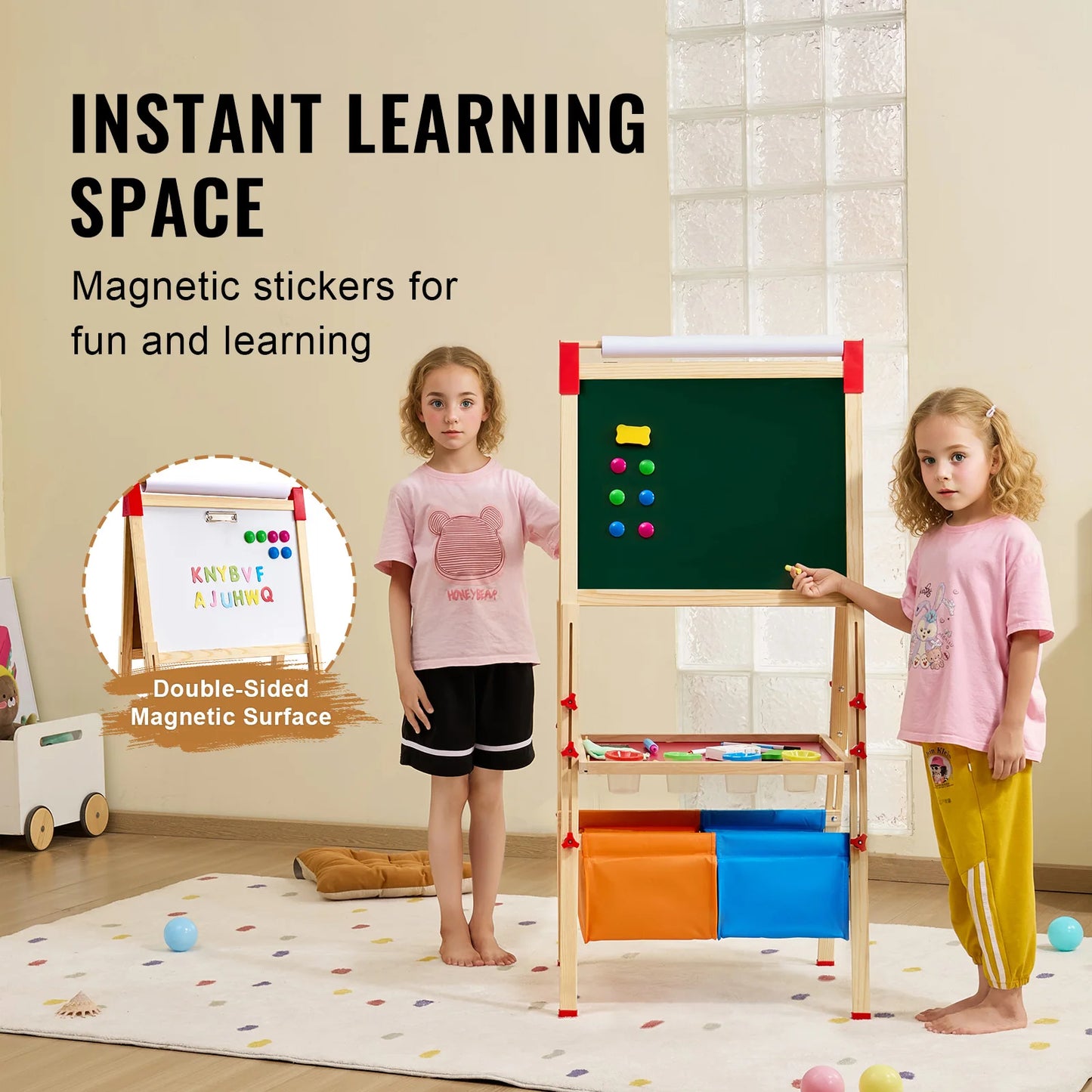 Educational Magnetic Drawing Board for Creative Kids