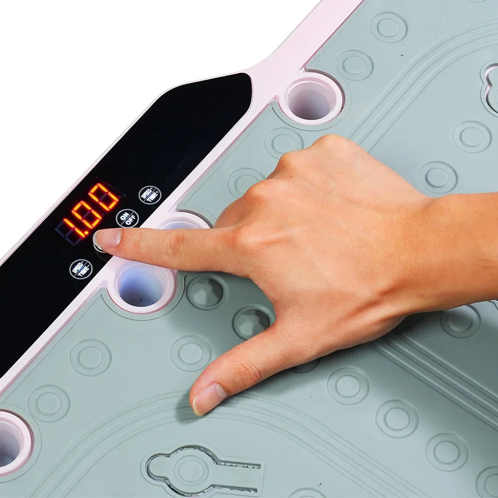 Vibration Fitness Massager with Handle for Fat Burning and Weight Loss