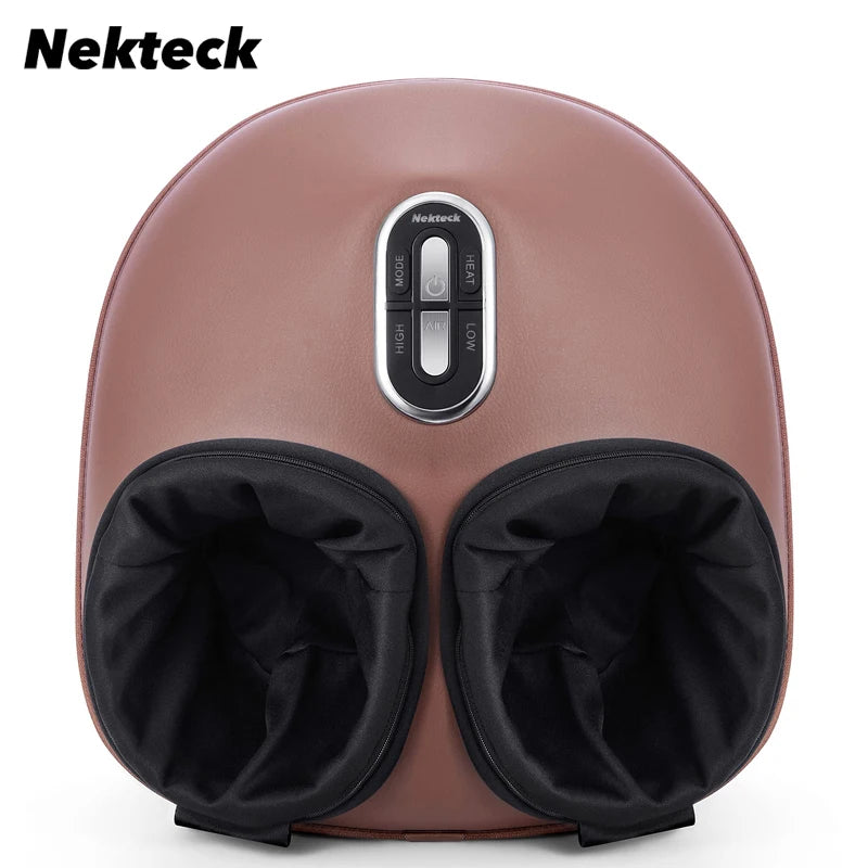 Nekteck Electric Foot Massager with Heating and Shiatsu Therapy for Pain Relief