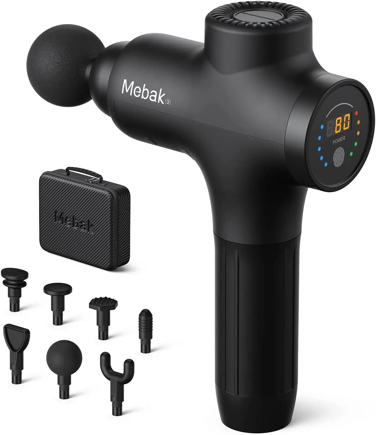 Mebak 3 Massage Gun for Deep Tissue Pain Relief