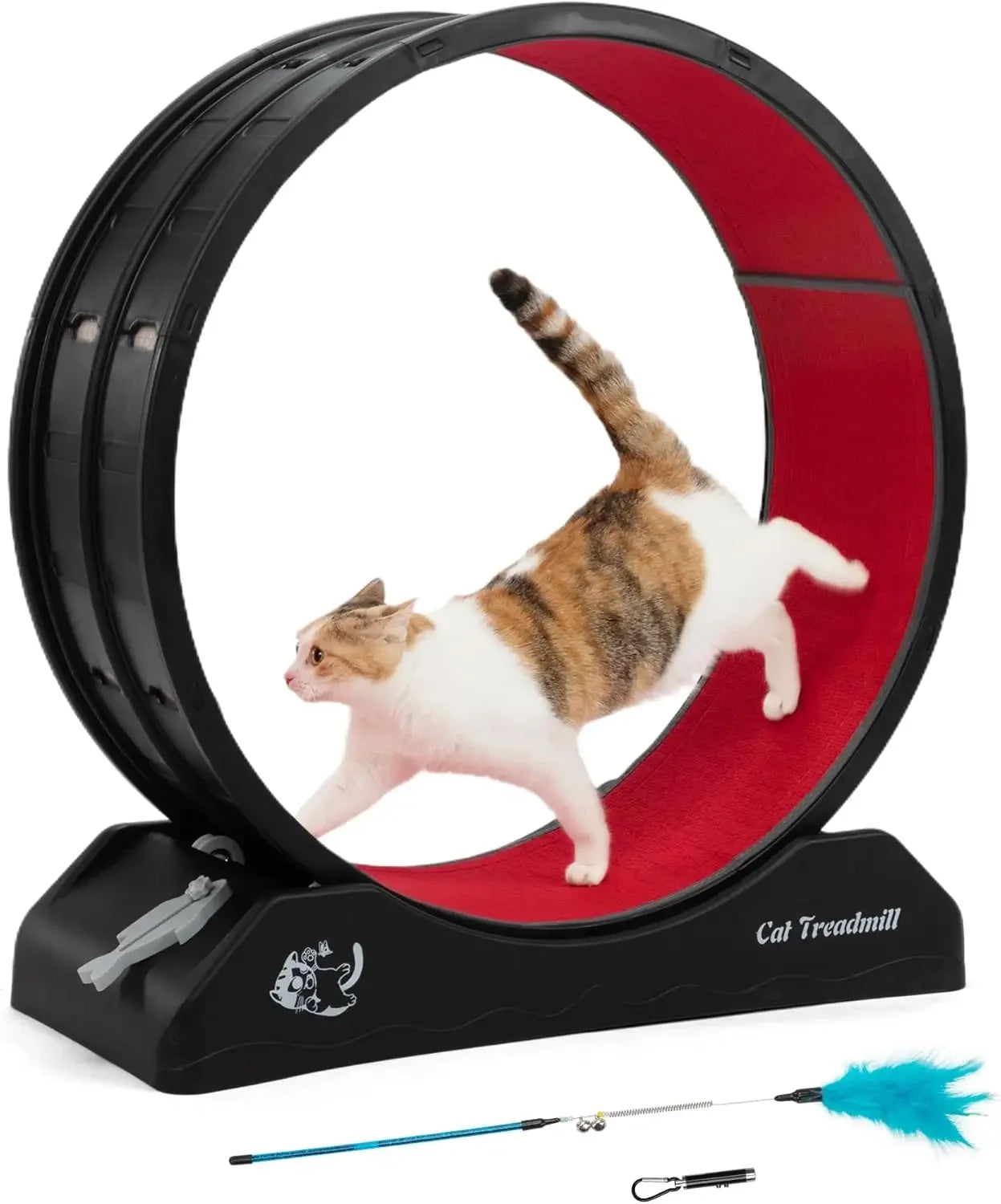 Cat Exercise Wheel Treadmill for Active Play and Fitness