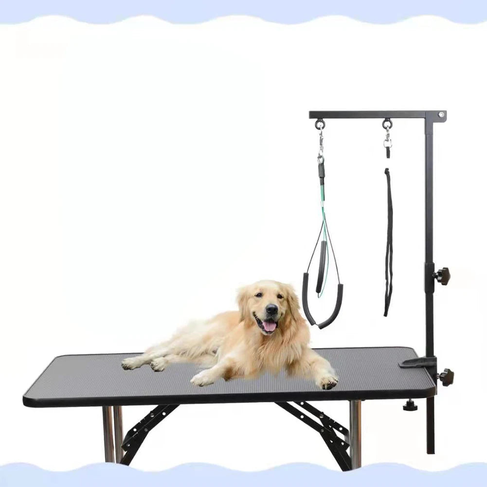 Stainless Steel Dog Grooming Table with Adjustable Arm