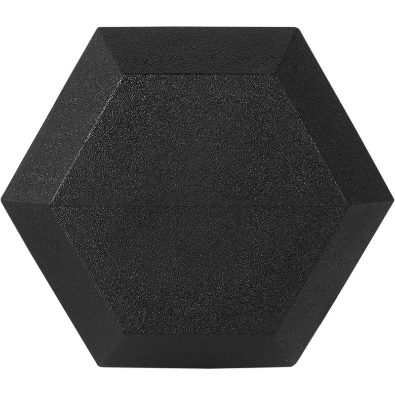 Hex Dumbbells Rubber Coated Hand Weights for Strength Training