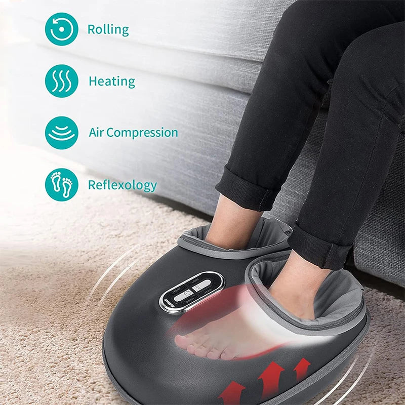 Nekteck Electric Foot Massager with Heating and Air Compression Relaxation