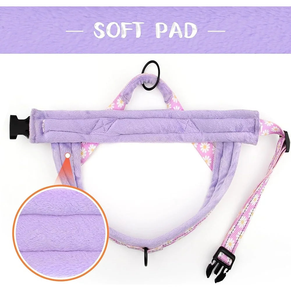 No Pull Dog Harness Soft Padded Adjustable Reflective Comfort