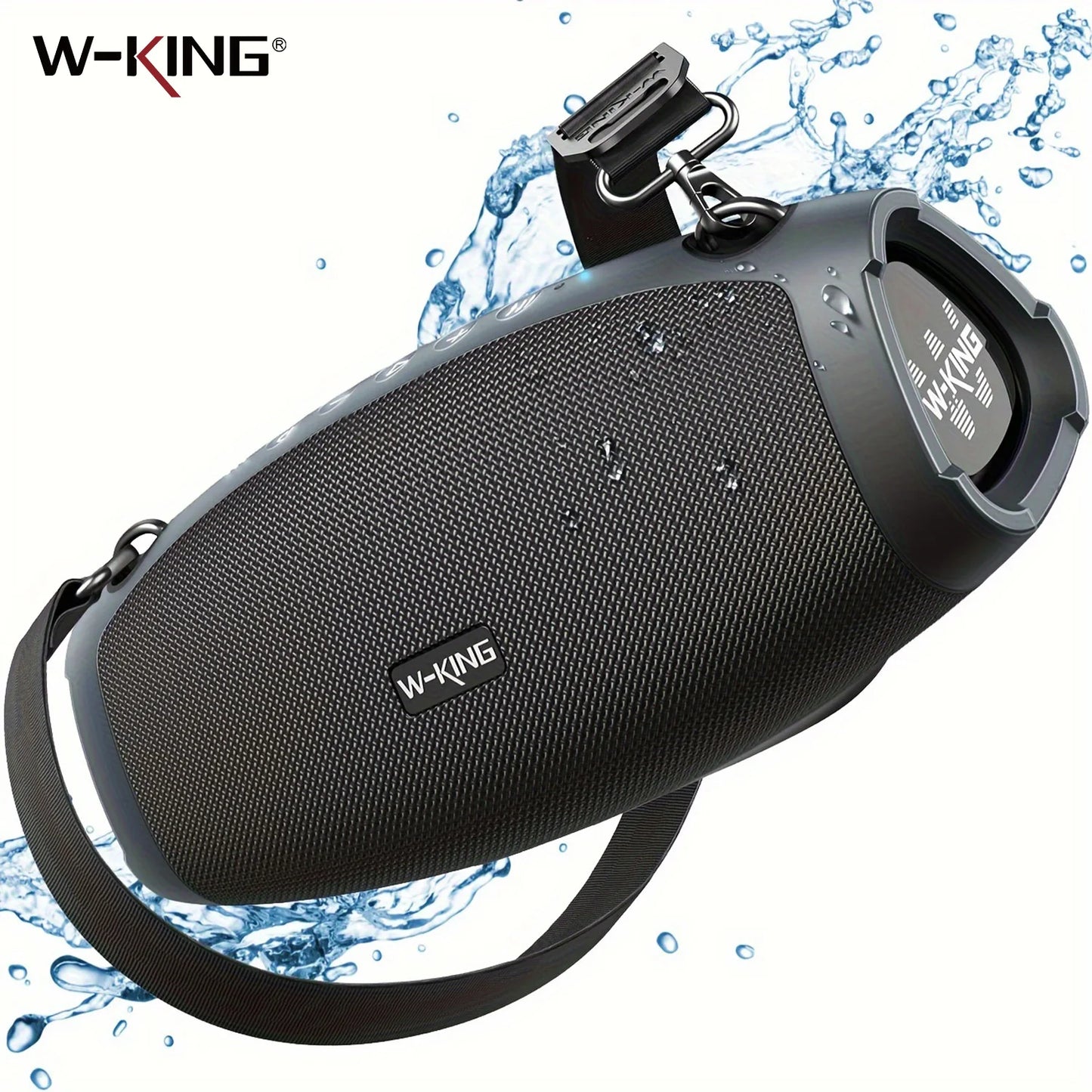 W-KING 70W Waterproof Bluetooth Speaker with Deep Bass