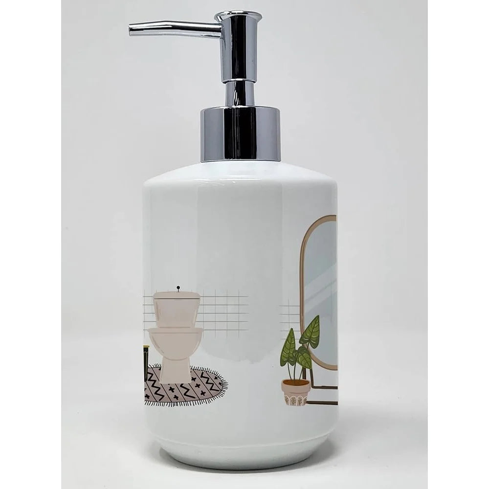 Dachshund Ceramic Soap Dispenser for Stylish Kitchen Decor