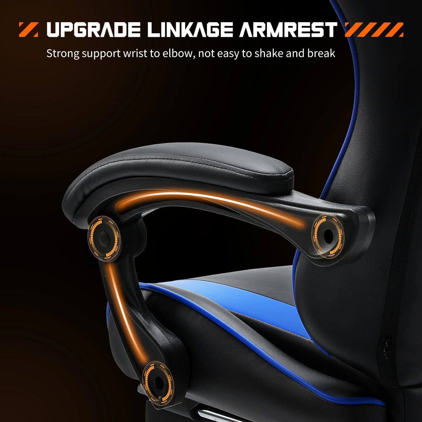 JHK Ergonomic Racing Gaming Chair with Lumbar Support
