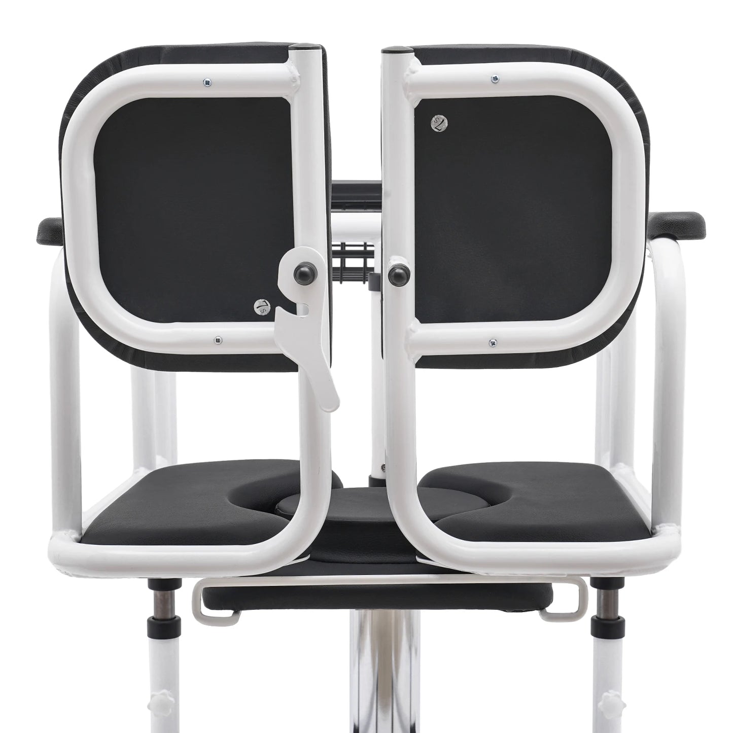 Adjustable Patient Lift Transfer Chair With 180 Degree Split Seat