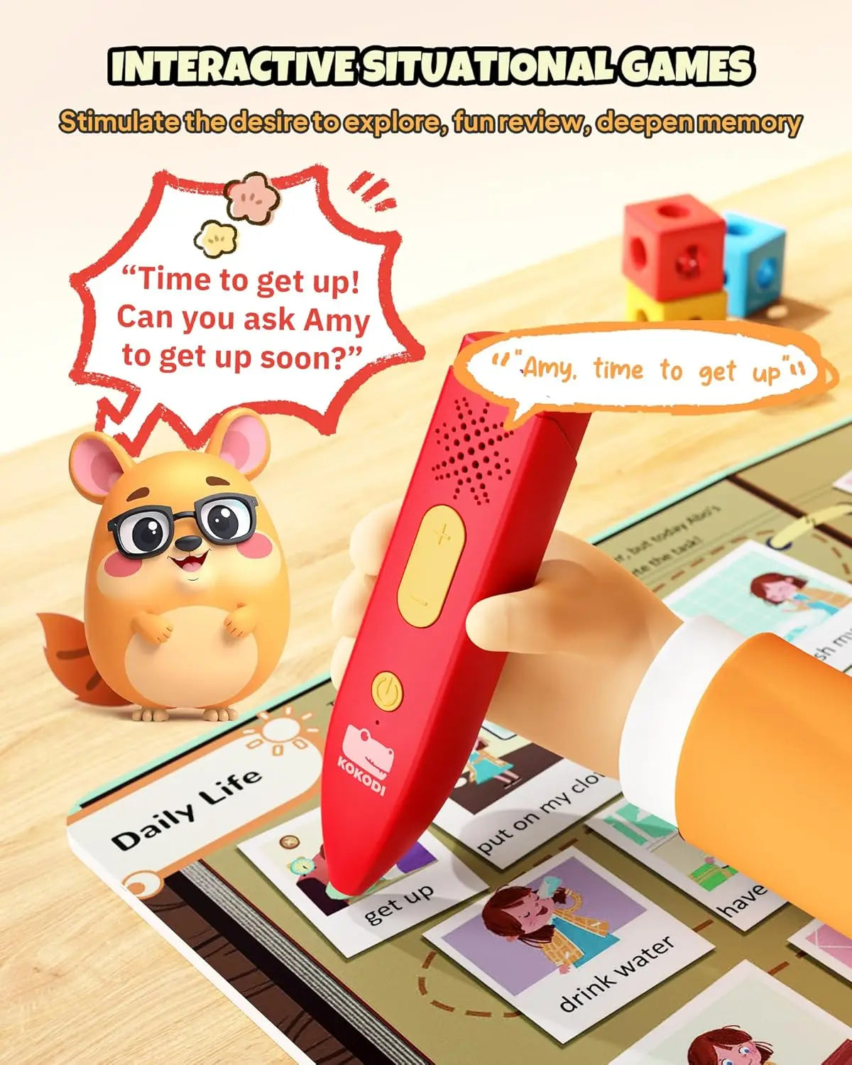 Interactive Talking Pen Book Sets for Kids Learning