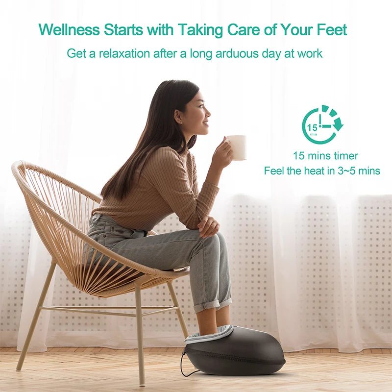 Medcursor Electric Foot Massager for Deep Pain Relief