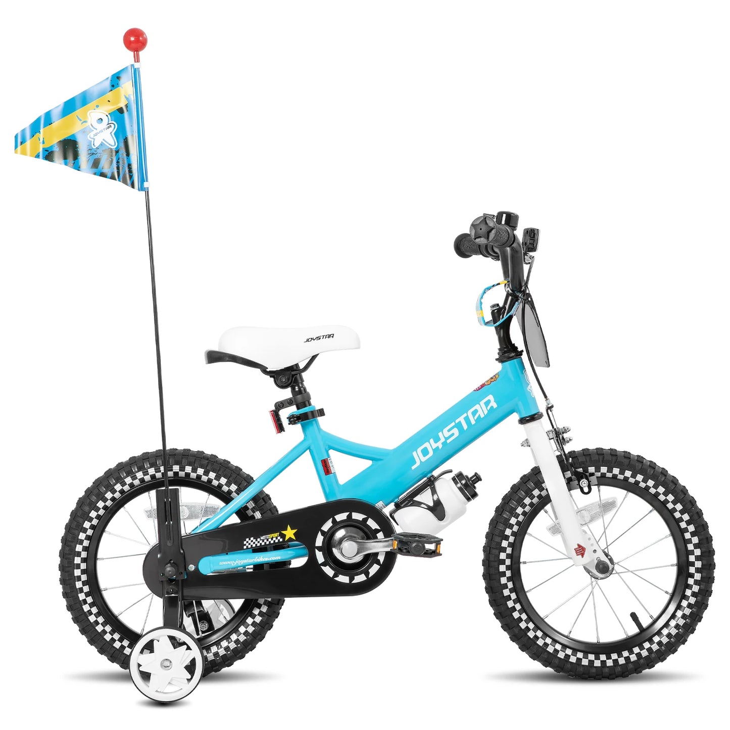 Joystar Kids Bike for Ages 2-7 with Safety Flag and Doll Seat