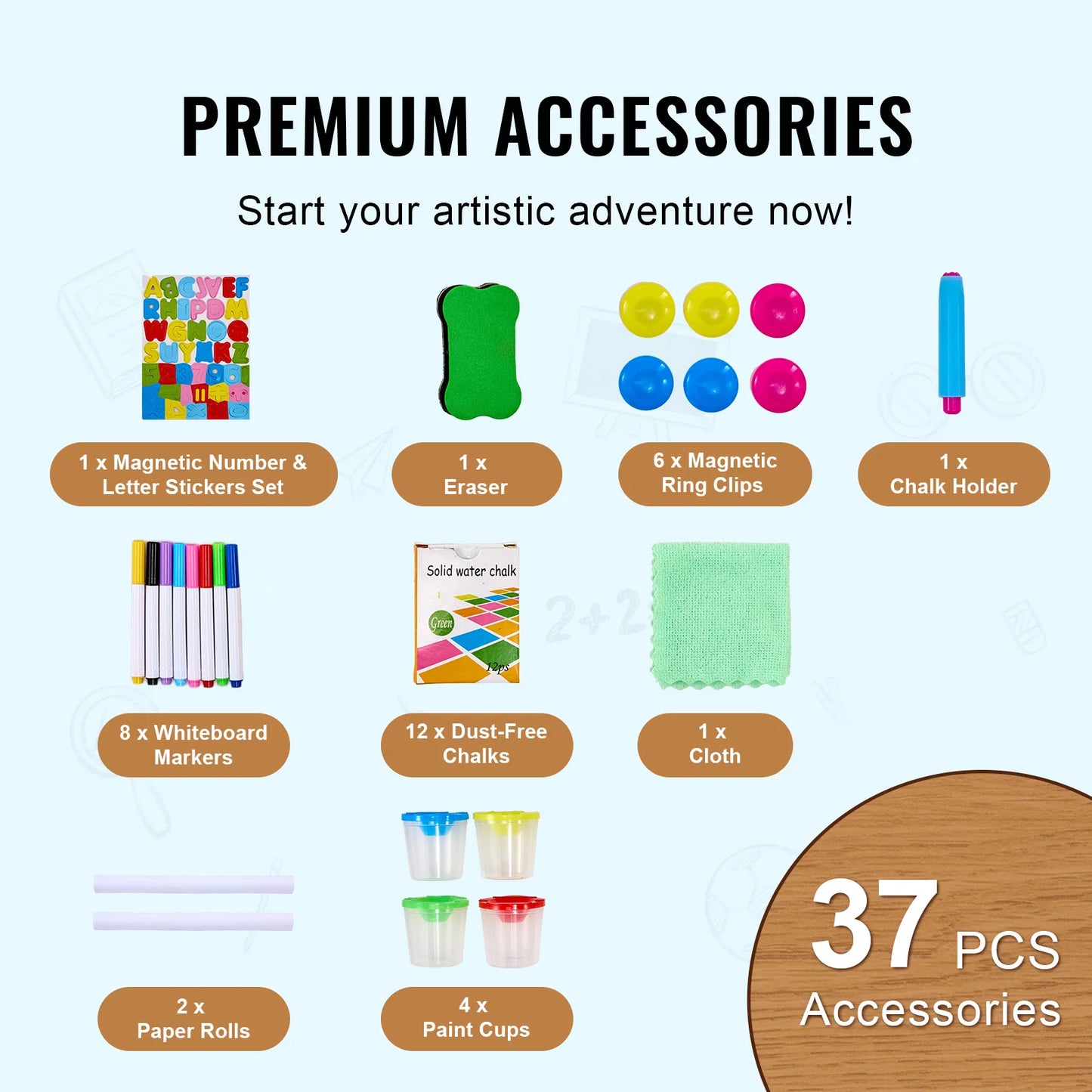 Educational Magnetic Drawing Board for Creative Kids