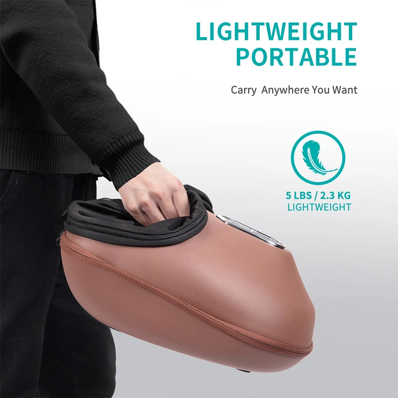 Nekteck Electric Foot Massager with Heating and Shiatsu Therapy for Pain Relief