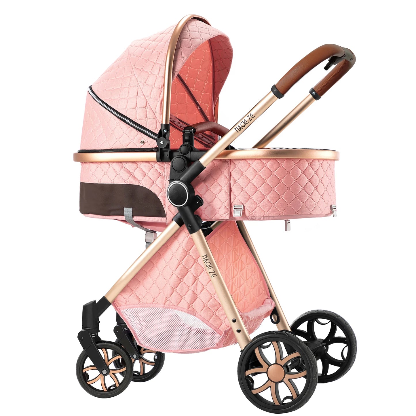 Baby Stroller 3 in 1 with Isofix Car Seat for Newborns