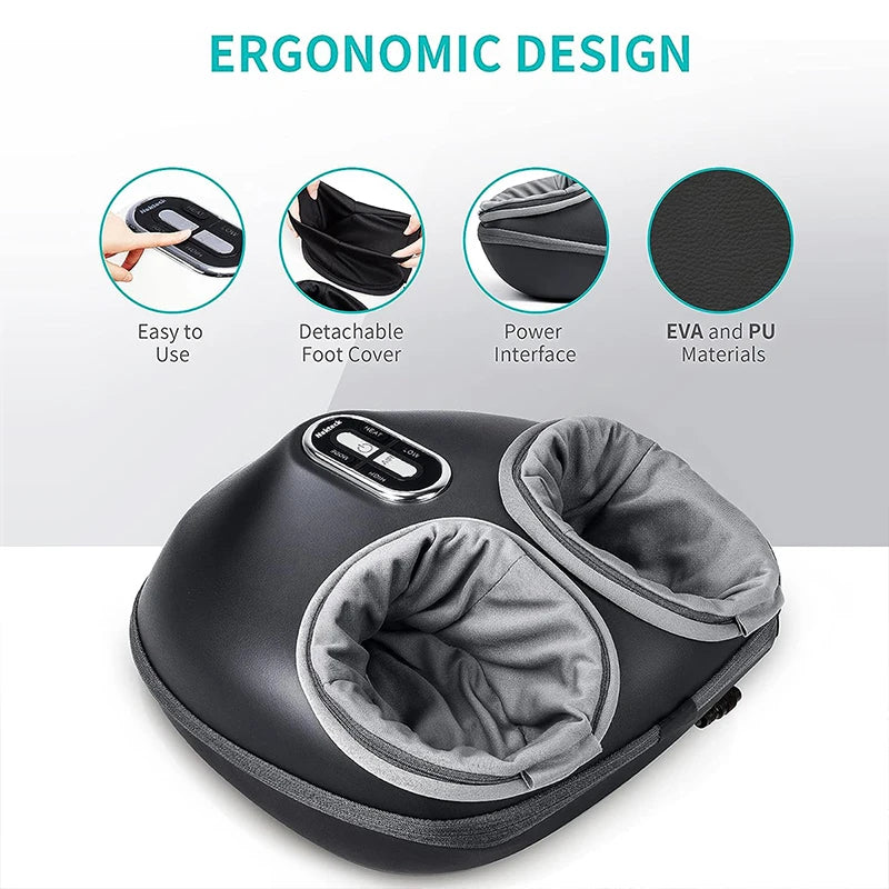 Nekteck Electric Foot Massager with Heating and Air Compression Relaxation