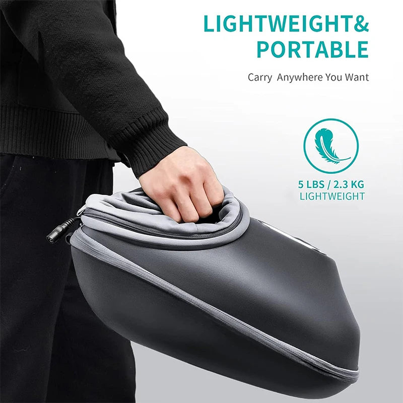Nekteck Electric Foot Massager with Heating and Air Compression Relaxation