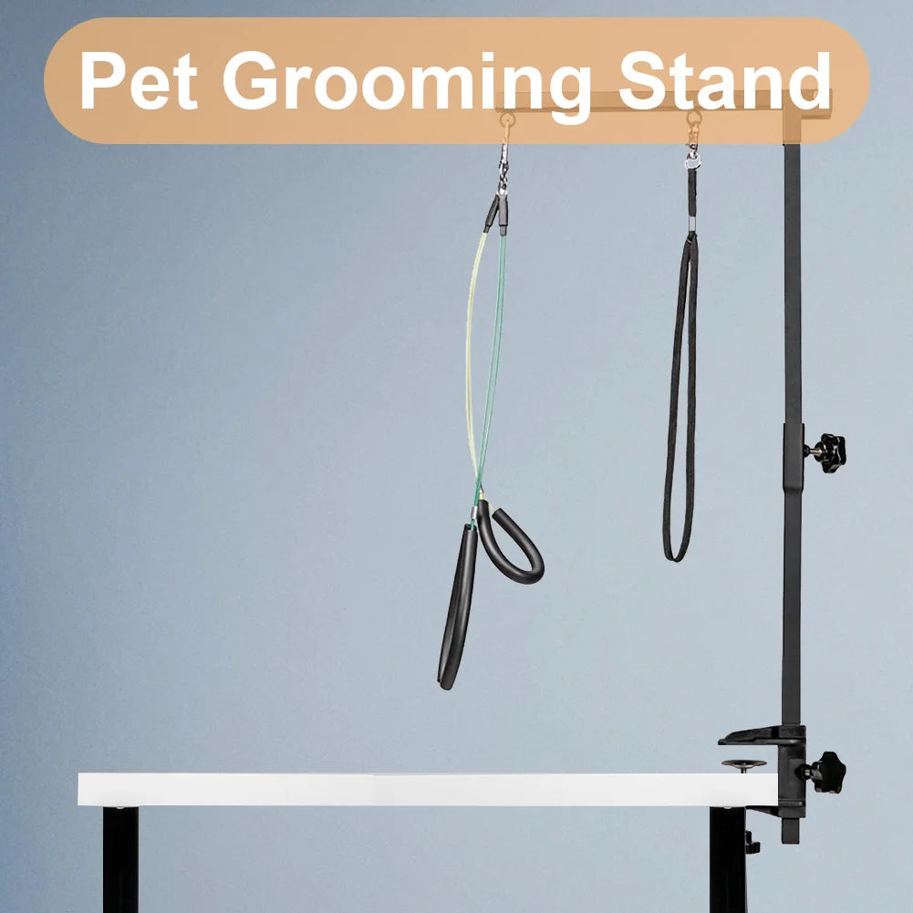 Stainless Steel Dog Grooming Table with Adjustable Arm