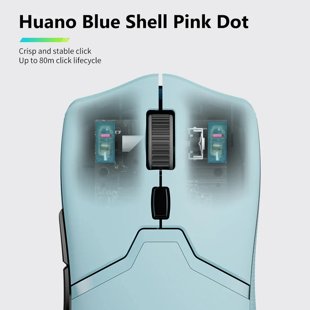 Delux M800PRO Wireless Gaming Mouse with 26000 DPI
