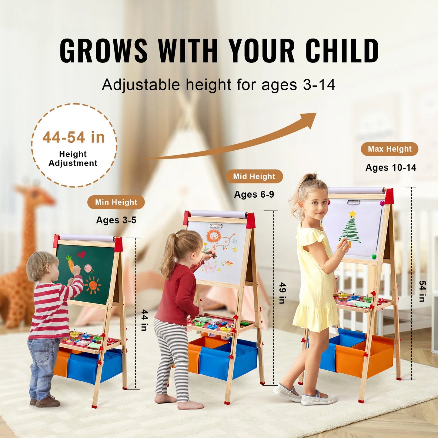 Educational Magnetic Drawing Board for Creative Kids