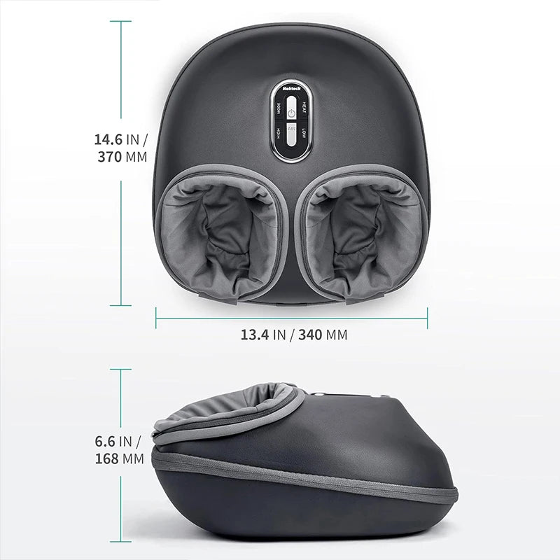 Nekteck Electric Foot Massager with Heating and Air Compression Relaxation
