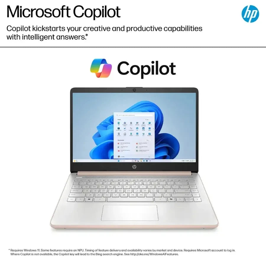 HP 14 Inch Laptop with 16GB RAM and 384GB Storage