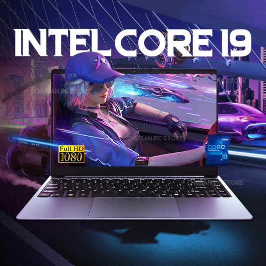 14.1 Inch Intel Core i9 Gaming Laptop with 16GB RAM and 1TB SSD Storage