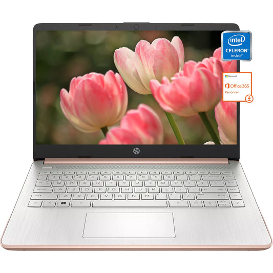HP 14 Inch Student Laptop with Long Battery Life and 16GB RAM