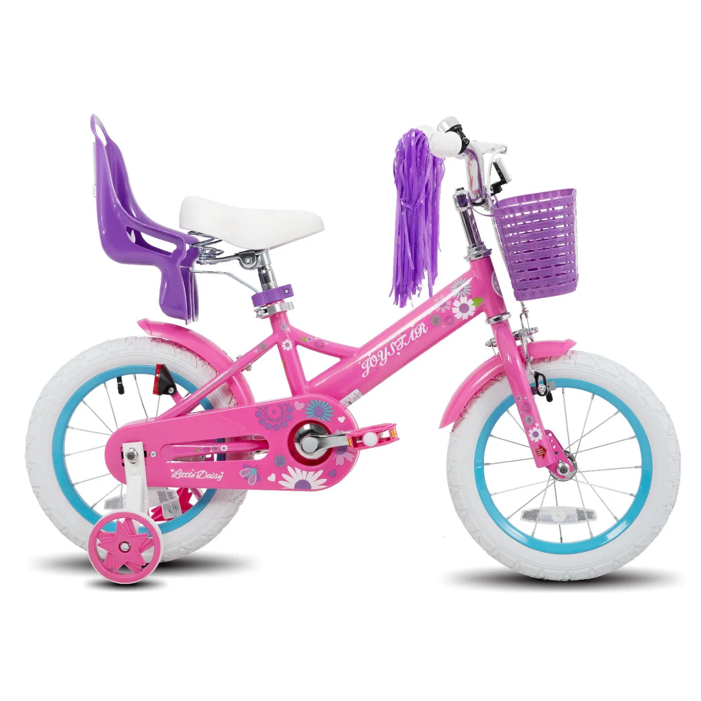 Joystar Kids Bike for Ages 2-7 with Safety Flag and Doll Seat