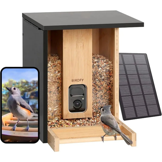 Smart Bird Feeder with Camera for Easy Birdwatching