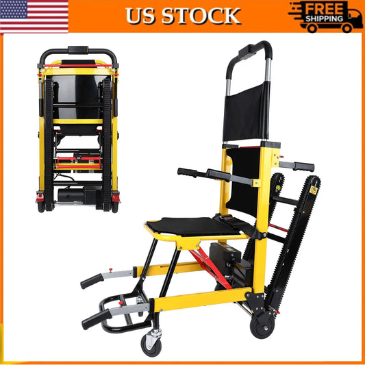 Foldable Electric Stair Climbing Chair for Elderly with 440 lbs Capacity