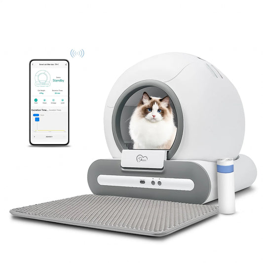 DOEL Automatic Cat Litter Box with Smart App Control