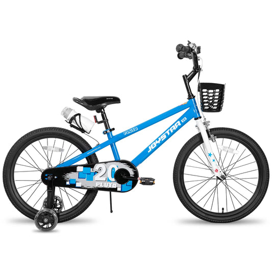 Joystar Kids Bicycle with Light Up Training Wheels for Ages 3-12