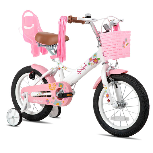 Joystar Kids Bike for Ages 2-7 with Safety Flag and Doll Seat