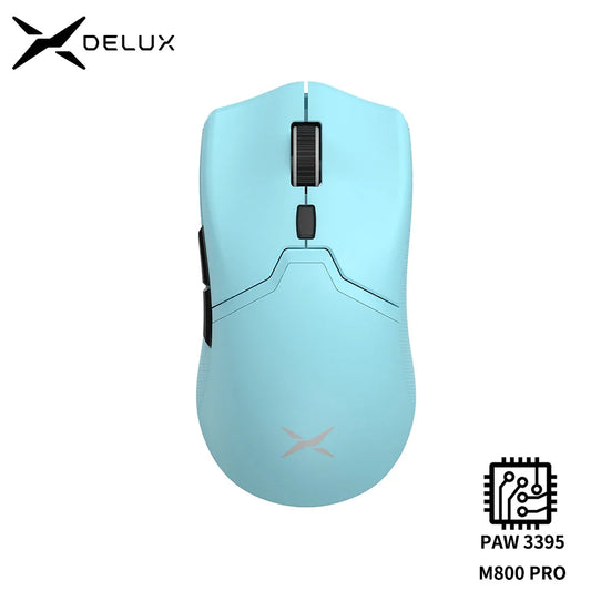 Delux M800PRO Wireless Gaming Mouse with 26000 DPI